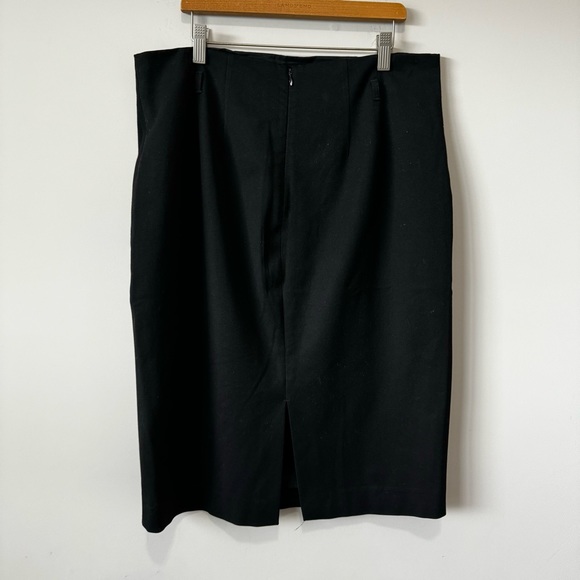 Express black pencil skirt midi - Picture 3 of 5